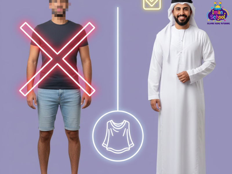 Is it Haram for men to wear tight clothes in Islam