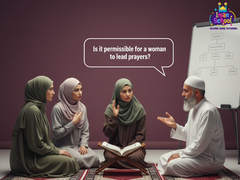 Islamic ruling on women leading prayer