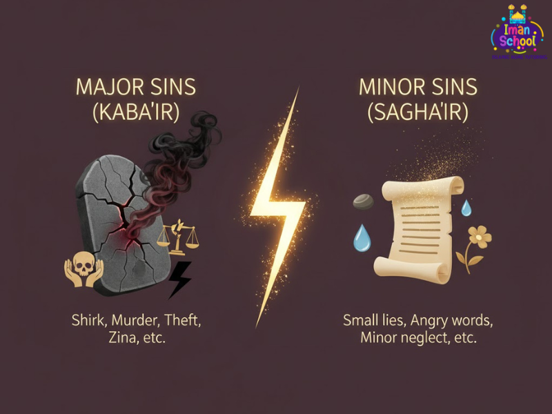 Difference Between Major and Minor Sins