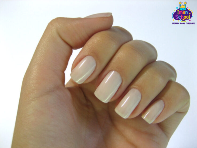 can I pray with fake nails on